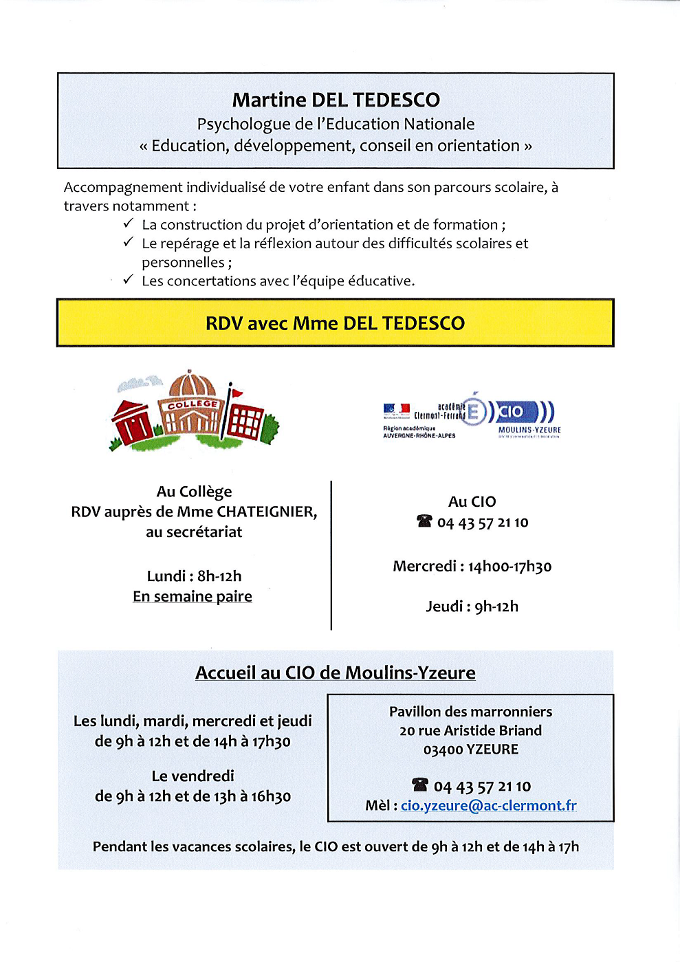 Accompagnement individualisé de votre enfant dans son parcours scolaire